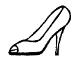 Peep Toe Shoe